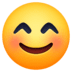 Facebook Smiling Face With Smiling Eyes Emoji