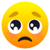 Samsung Pleading Face Emoji