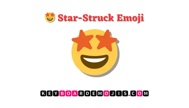 🤩 Star-Struck Emoji