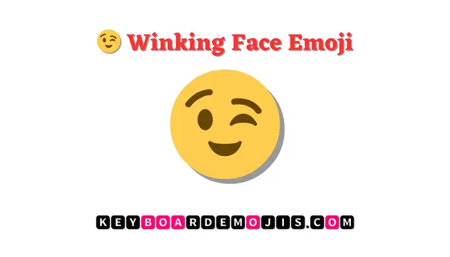 😉 Winking Face Emoji
