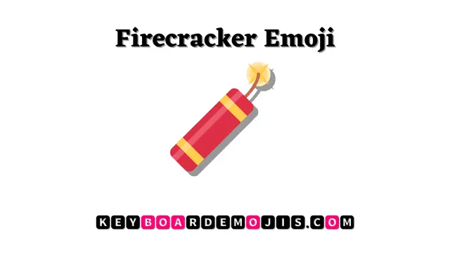 🧨 Firecracker Emoji