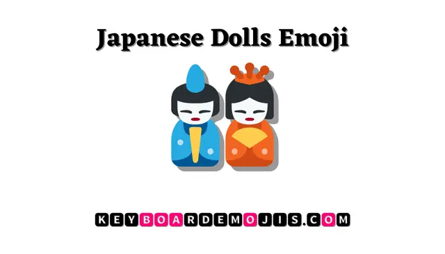 🎎 Japanese Dolls Emoji