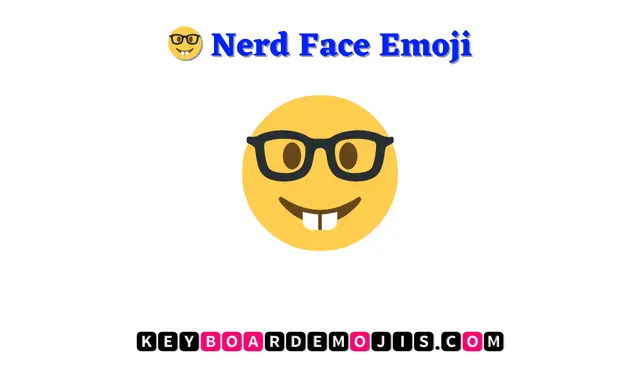 🤓 Nerd Face Emoji