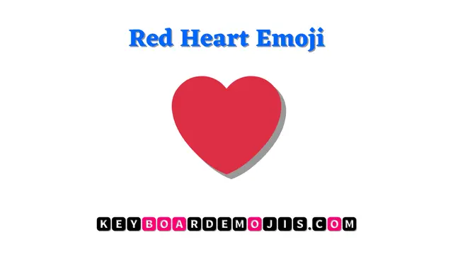 ❤️ Red Heart Emoji