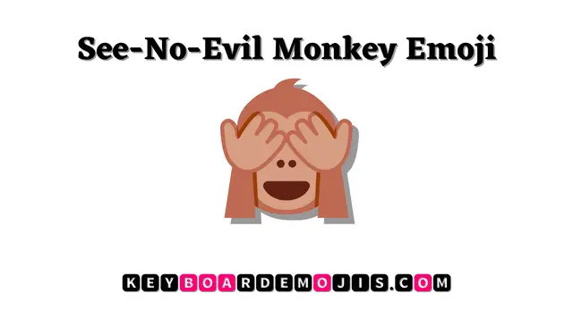 🙈 See-No-Evil Monkey Emoji