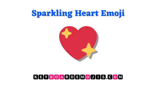 💖 Sparkling Heart Emoji