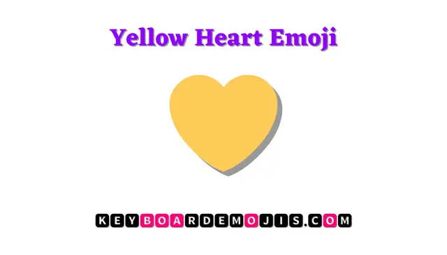 💛 Yellow Heart Emoji