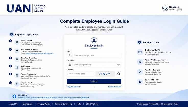 UAN Login